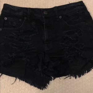 Black American Eagle Hi-Rise Festival Shorts